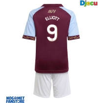 Aston Villa Harvey Elliott #9 Domaci Dres za djecu 2025-26 Kratak Rukav (+ Kratke hlače)